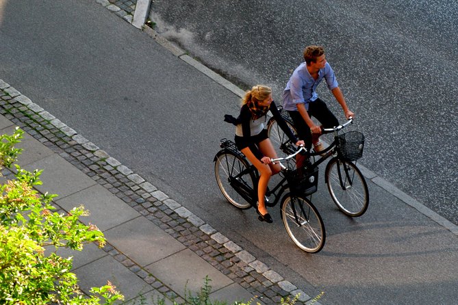 3 Hours Private Bike Tour in Copenhagen - The Little Mermaid beside the water