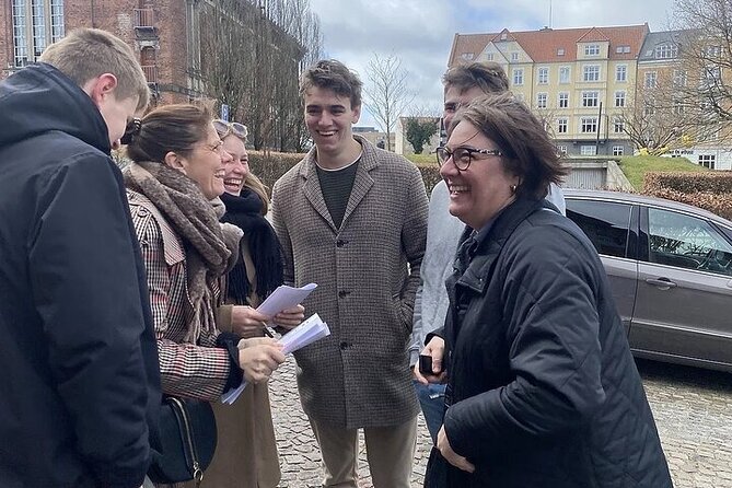 Aarhus Self guided Mystery hunt Sabotage in Danish - Solving the story as you walk