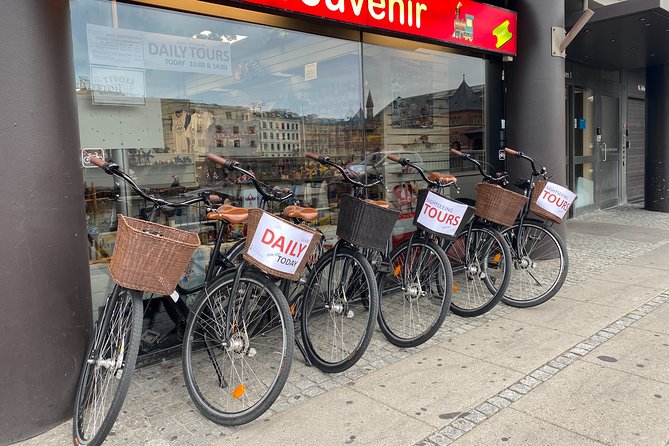 Copenhagen Bicycle Adventure - Gefion Fountain and the long view along Churchill Park