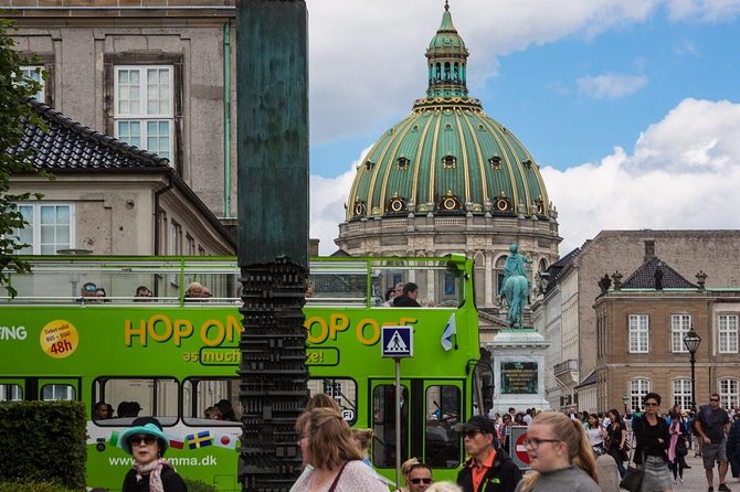 Copenhagen Bus and Boat ticket, Valid 48 Hours - Route one: central Copenhagen and the royal sights