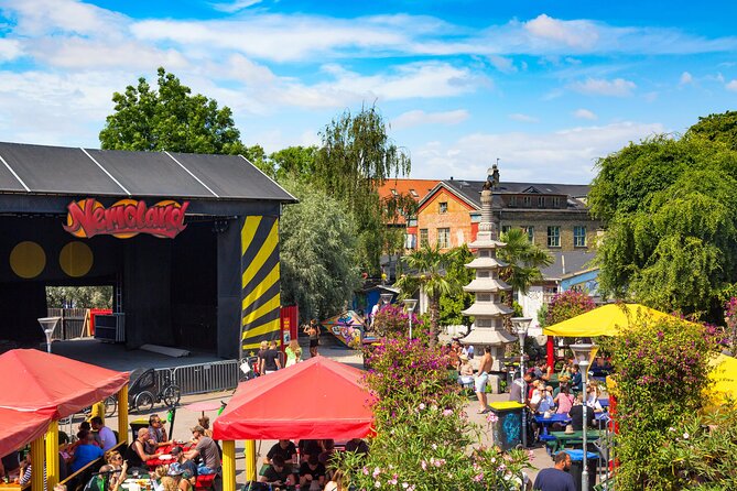 Copenhagen Christiania: Hidden Stories Self-Guided Adventure - Green George: a giant sculpture and a change of mood
