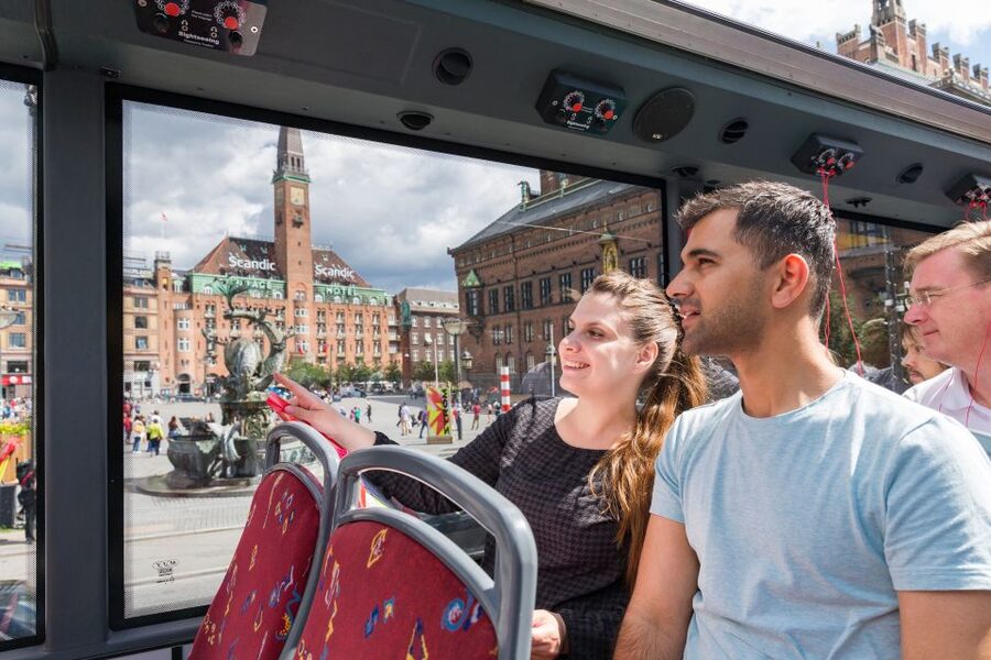 Copenhagen: City Sightseeing Hop-On Hop-Off Bus Tour - Starting at Ved Stranden and following the Classic route