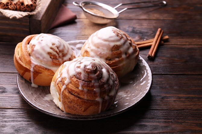 Copenhagen Food & Drink Private Tour: Scandinavia Delight Tasting - Danish pastry, cinnamon, and coffee