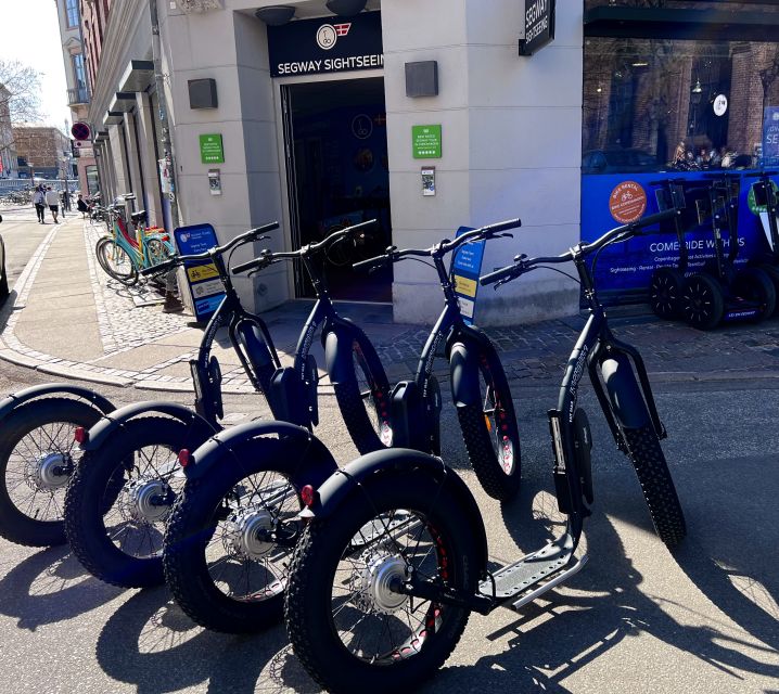 Copenhagen: Guided E-Scooter KickBike Tour- All Highlights - Starting at Nikolaj Plads and the old center