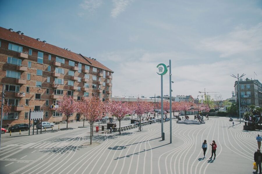 Copenhagen: Nørrebro Neighborhood Tour - Superkilen, a park that acts like a world map