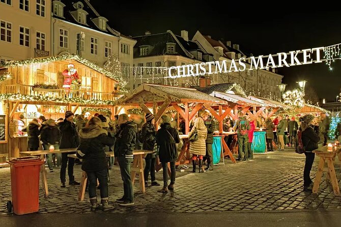 Copenhagen Private Christmas Walking Tour with Gløgg - Højbro Plads and Copenhagen’s holiday market