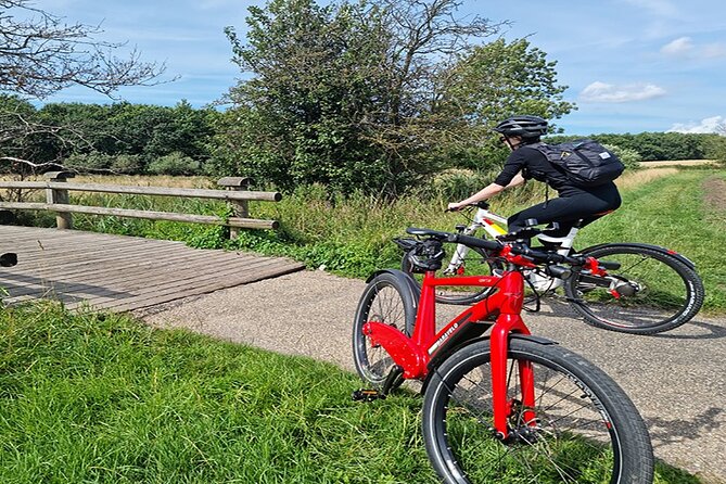 E-biking Northern Forgotten Giants' s Adventure - Thomas on the Mountain brings art and scenery together
