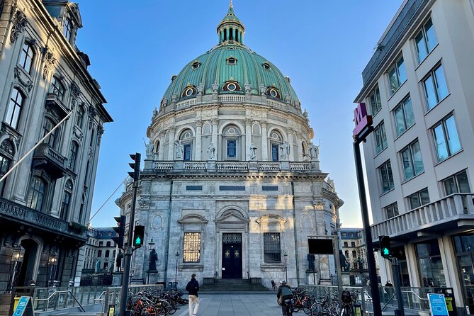 E-Scooter "Stand Up Kick Bike" 2 Hour Guided Copenhagen Tour - Amalienborg and the Marble Church