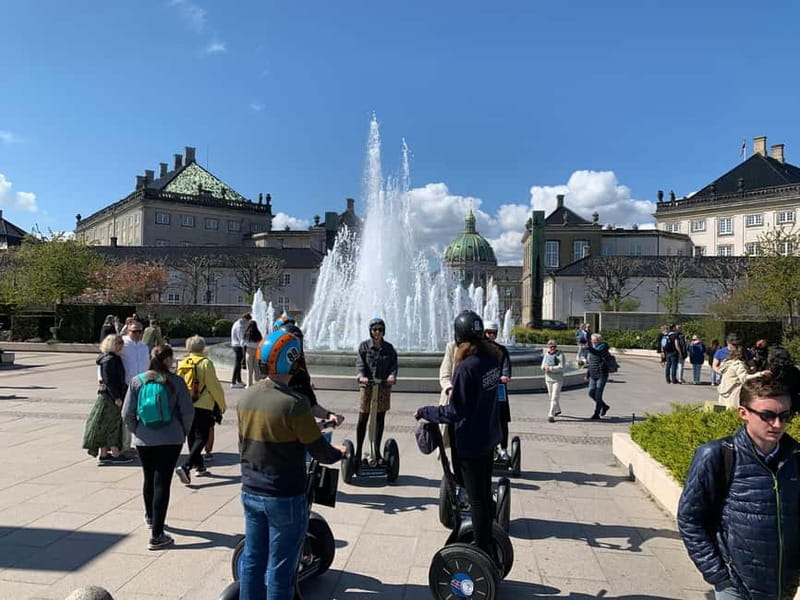 Guided SegwayTour of Copenhagen - 1 hour guided Tour - Seeing the Old Stock Exchange and waterfront
