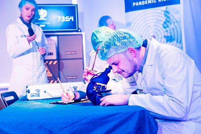 Outbreak Escape Room - Seventy-five minutes of puzzles and teamwork