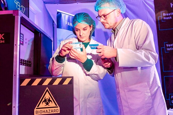 Outbreak Escape Room - Family groups and company teams