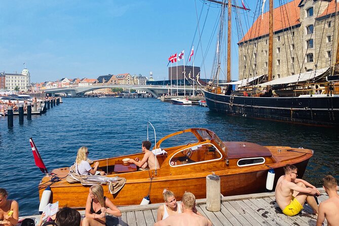 Private Copenhagen Boat cruise in Scandinavian mahogany boat - A royal church and Copenhagen’s harbor life