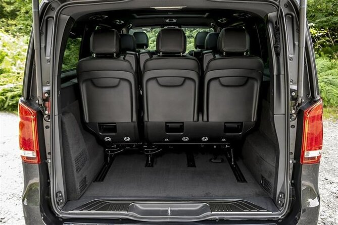 Private Luxury Van Departure from Copenhagen to Copenhagen Port - Inside the Mercedes-Benz V Class